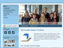 Tablet Screenshot of immobilienverwaltung-vorarlberg.at